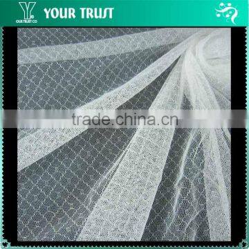  Regular Wave 45Gram 85% Nylon 15% Polyester Mesh Fabric Swiss Lace