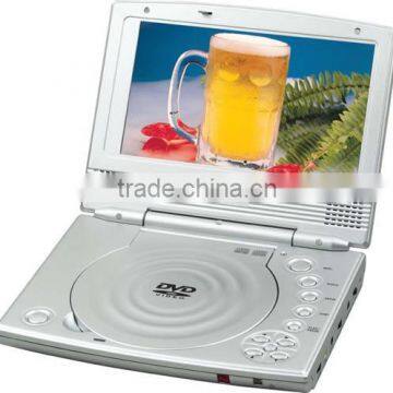 Portable DVD Player with 7" TFT-LCD