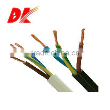 Control cable with shielding and chemical