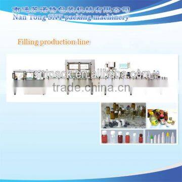 Micro-dose bottle filling production line