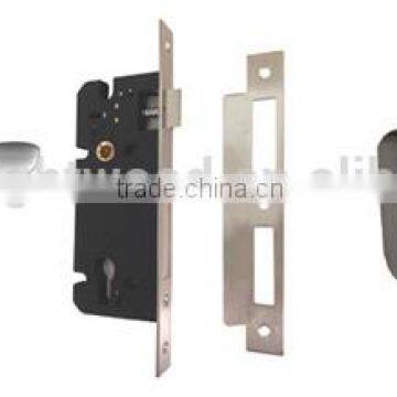 Zinc Alloyed / Stainless Steel Interior Room Door Mortise Door Lockset, Door Lock