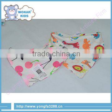 Factory Price With High Quality Custom Printed Cotton Baby Bibs Wholesale