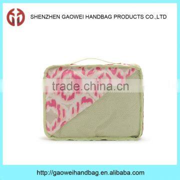 Wholesale high quality travel cosmetic bag and mesh laundry wash bag