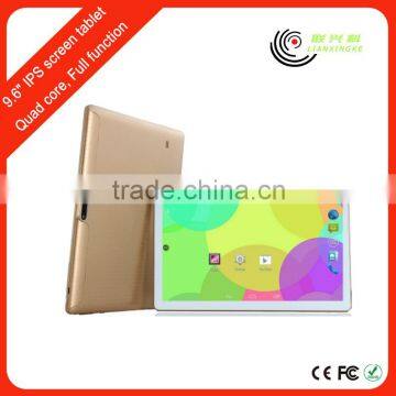 Best 10.1 inch Quad core 3G Bluetooth GPS FM android tablet pc with leather case camera hole