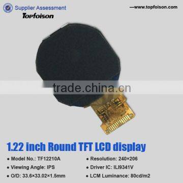 round display 1.22inch tft lcd module 1.22inch tft lcd module