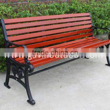 18 year customization manufacturing experience cast iron garden bench wood slats bench with cast iron bench ends                        
                                                Quality Choice