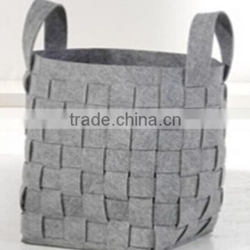 New Style Felt Firewood Basket Wood Storage Basket