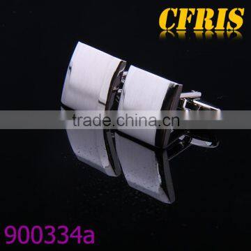 Wholesale Cheap Brushed Blank Cufflnk