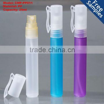 25ml spray plastic pen perfume bottle