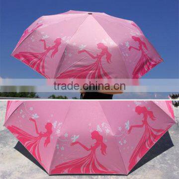 21 Inch Auto Open Close Lady's Photography Umbrella photo-5