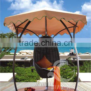 round rattan outdoor bed outdoor swing