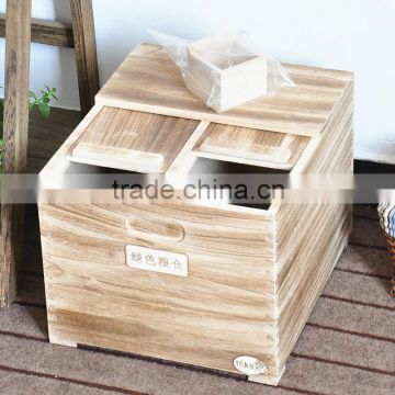 2015 wooden packing box solid wood food box with high quality