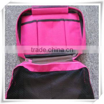 tourist season is portable and foldable pink-collar wash bag large capacity makeup bag