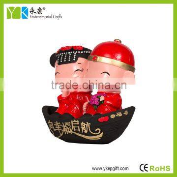 High Quality Lovely Bridegroom and Bridge Resin Crafts Home Decor Air-washer photo-3