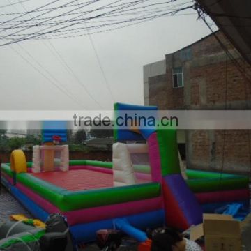 Hot sale 2015 inflatable table football field