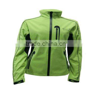 Woven softshell jackets lady garment apparel factory in china(AL8042BW)