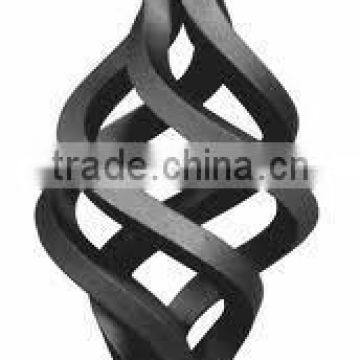 round wrought iron 6 wire basket designs