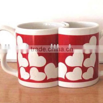 Ceramic lover mug