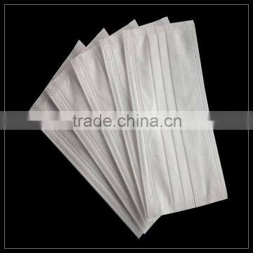 3ply White Disposable Non-woven Medical/dental Plastic Face Mask photo-3