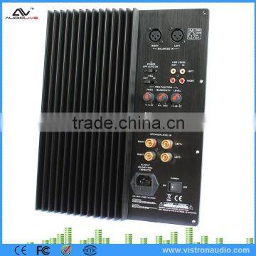 RMS 250W 350W Professional Powered Subwoofer Amplifier Circuit For Subwoofer Box