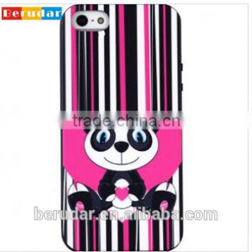 Cheap price custom iml cartoon bear tpu case for apple iphone 5s