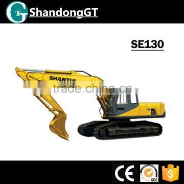 CHINA SHANTUI 130HP hydraulic crawler excavator SE130