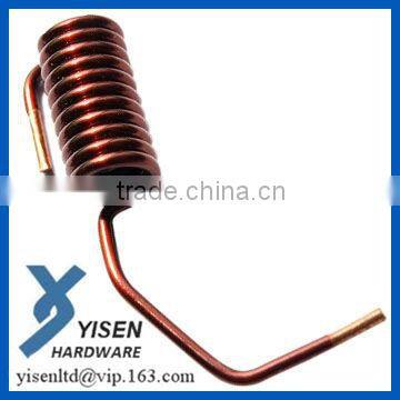 Creative coil high quality copper plated torsion spring