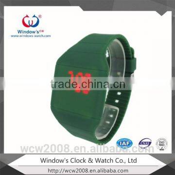 Hot Sell Touch Screen Silicone Digital Led Watch Ladies photo-2