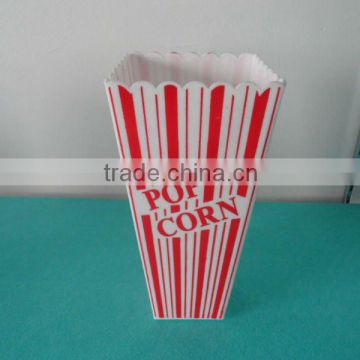 1L square plastic popcorn Cup