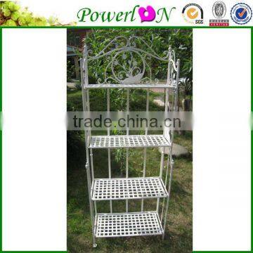 Classical Garden Decorative Metal Shelf