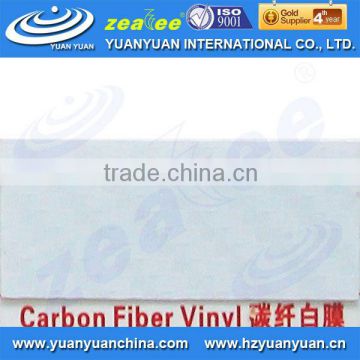 CF-15140W, Carbon Fiber Self-adhesive Vinyl(White),Inkjet Media