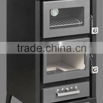 Wood Burning Steel Stove With Oven photo-2
