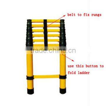 2m/2.8m/3.2m/3.8m/4m super light insulated telescopic ladder/patent product