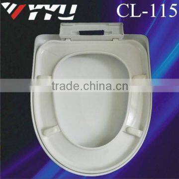 CL115 UF Toilet Seats; Duroplast White Sanitary WC Toilet Covers Hot Sale to Poland Markets