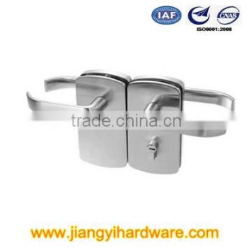 2015 rectangle zinc alloy glass door lock