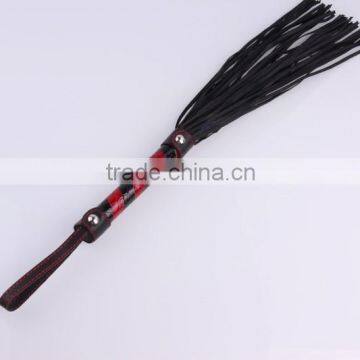 The Crocodile Grain Leather Whip Leather Flirt Whip, Leather Whips,horse Bridle photo-3