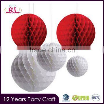 Paper Honeycomb Ball Birthday Anniversary Party Hanging Decoration