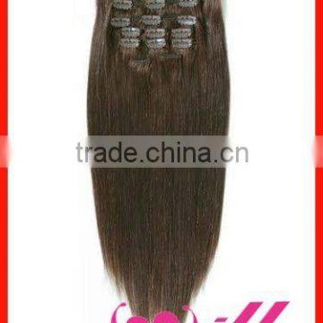 100% Brazilian Human Hair Clip In Hair Extensions Virgin Remy Brazilian Hair