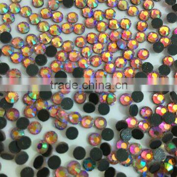 Factory Price ss16 Lt Peach AB DMC Strong Glue Hot Fix Rhinestone