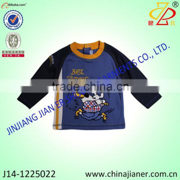 new product 100%cotton kids tshirt , cheap child pattern t-shirt