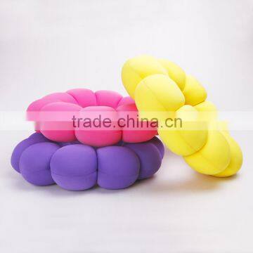 Colorful Round Flowers Microbeads Baby Pillow