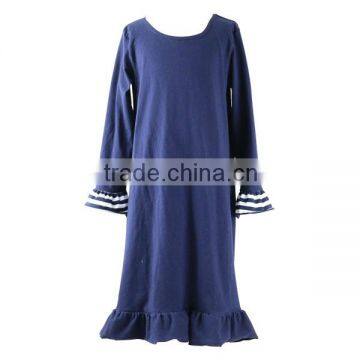 Wholesale children's boutique clothing long sleeve dress baby frock design pictures names of girls dresses