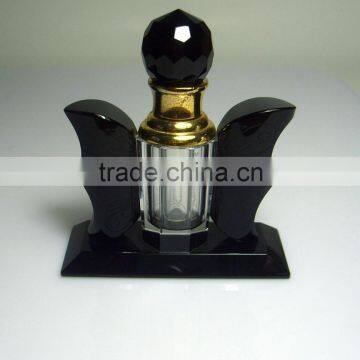 crystal empty perfume bottle for car decorations gift