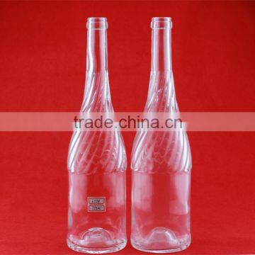 New design 750ml glass bottle wholesale wine bottle liquor bottle