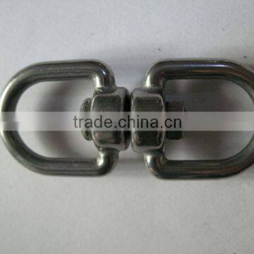 stainless steel double eye swivel