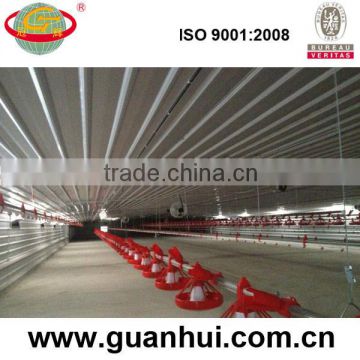 Alibaba trusted prefabricated chicken broiler house design