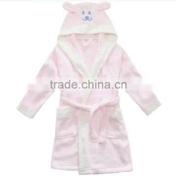 Kids Cute Animal Bathrobe Hoode Children Robe