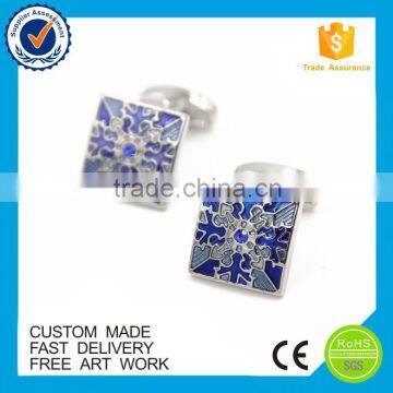 Hard Enamel Chinese Element Clouds Custom Mens Cufflinks photo-5