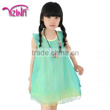 New design baby girls party wear dress patterns