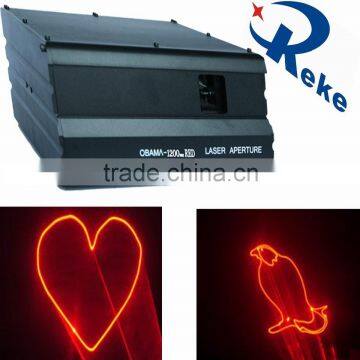 red animation laser lighting